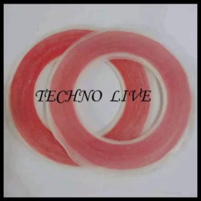

DOUBLE TIP 3M 0.2 MERAH New Original