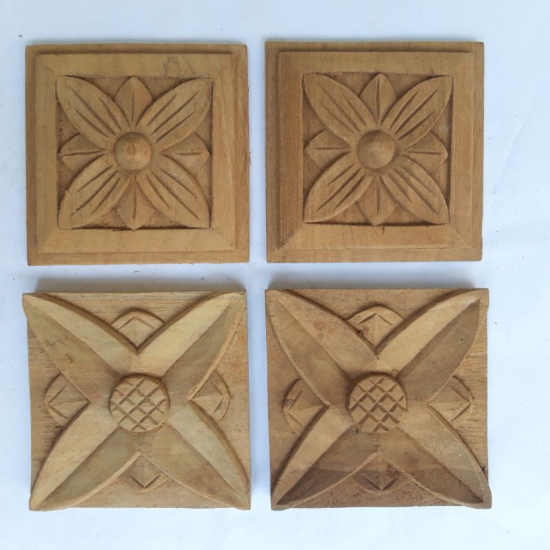 Parkit tempel dinding kayu || ornamen dinding || parkit kayu jati