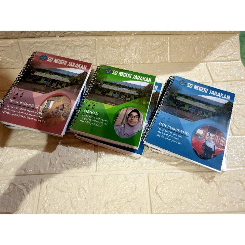 

buku agenda sekolah custom foto