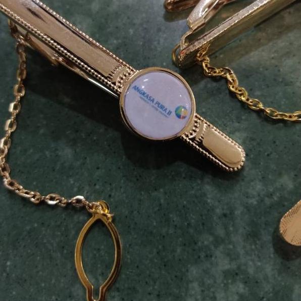 Harga Update Jepit Dasi Penjepit Dasi Jepitan Dasi Logo ANGKASA PURA II kuningan Kwalitas Bagus