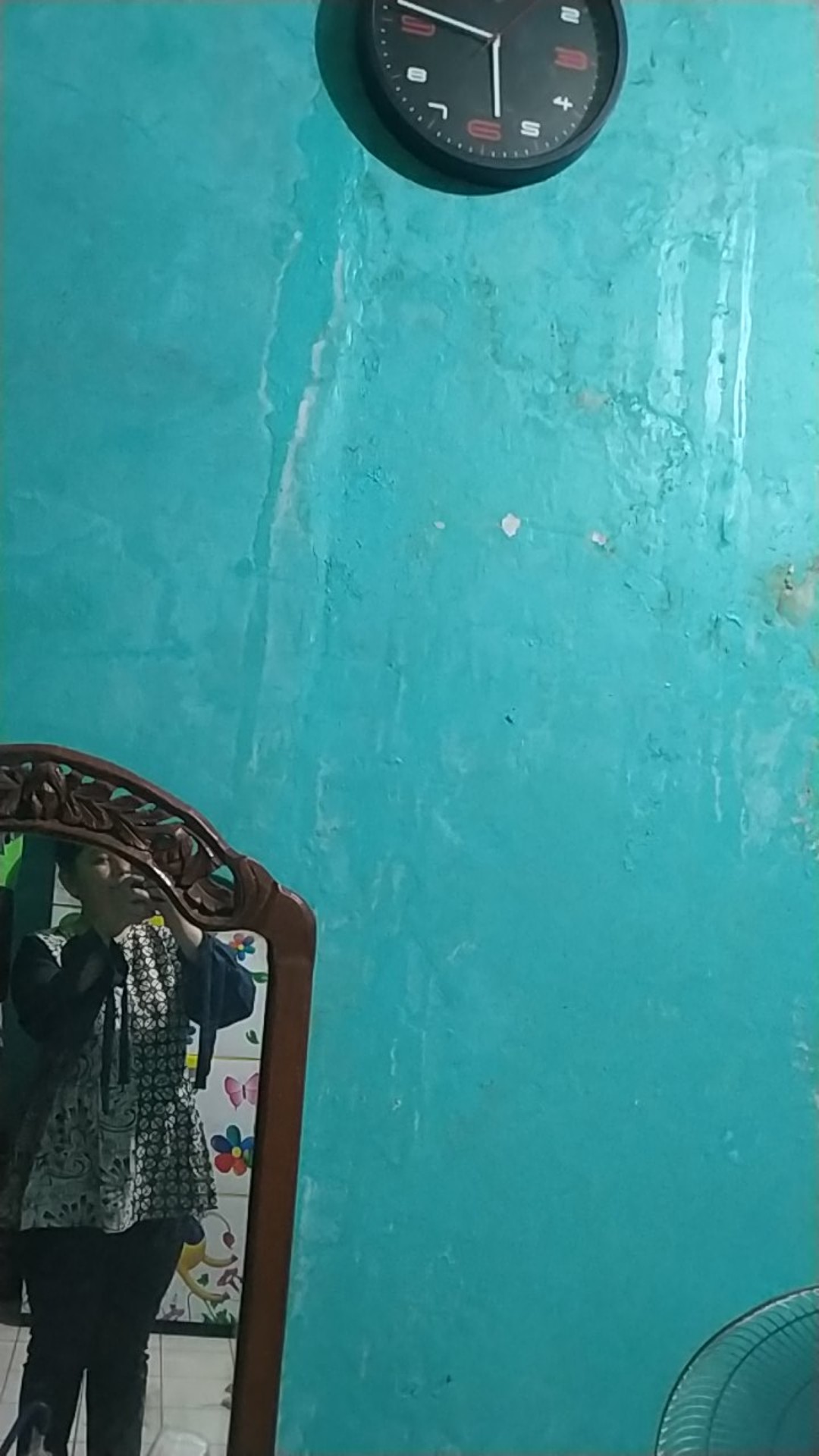 Tey-17 Batik Wanita Asj Sa Hrb026 Kenongo Kemeja Tosca Pendek