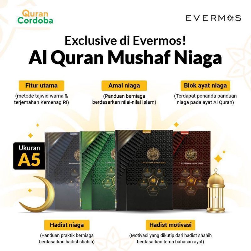 

Al Quran Mushaf Niaga A5 Millenial