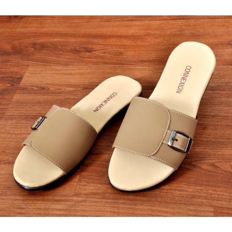 7.7 BIG SALE !! Sandal wanita terbaru/sandal slop conexion variasi/sandal wedgest wanita