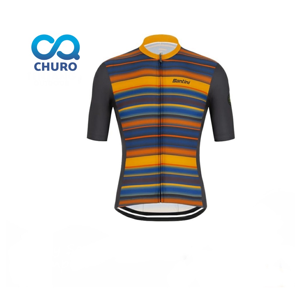 Jersey Sepeda Import SANTINI JT113 XC Cycling Jersey Roadbike