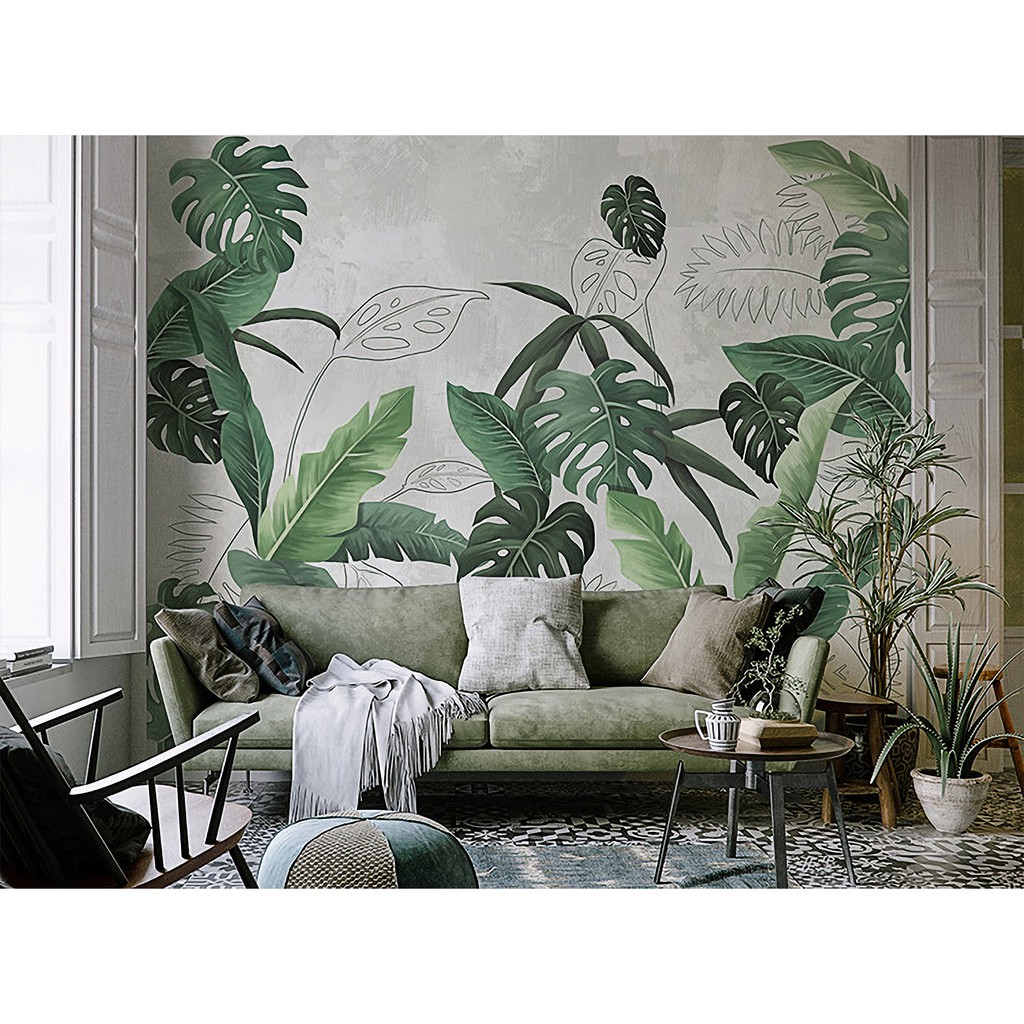 Wallmural by Odisie - MONSTERA SERIES