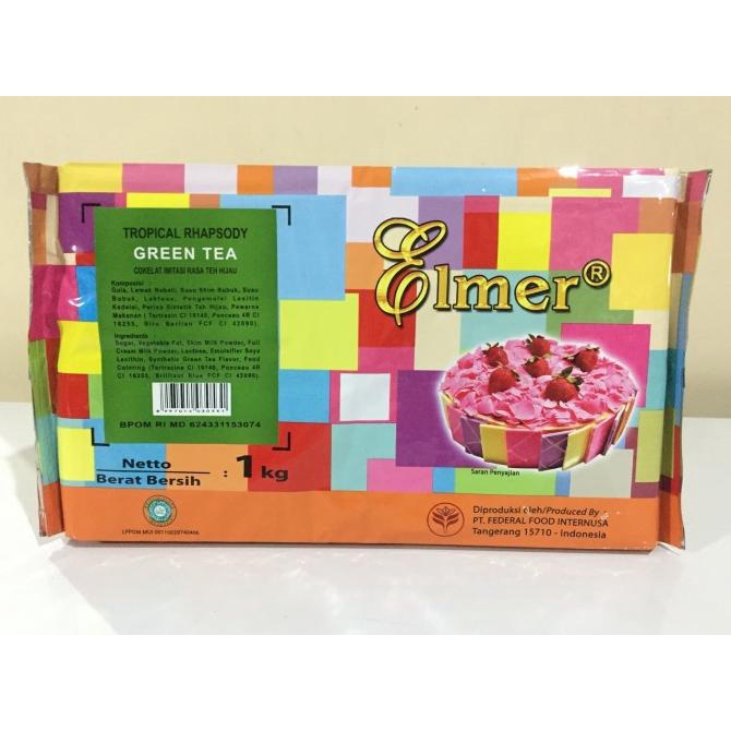 

PROMO Coklat Elmer Green Tea 1kg MURAH