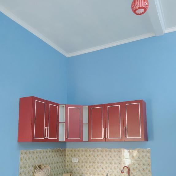 Rak Piring Lemari Gantung Dapur Kitchen Set Leter L Warna Meraih Ukura Rookiemag21