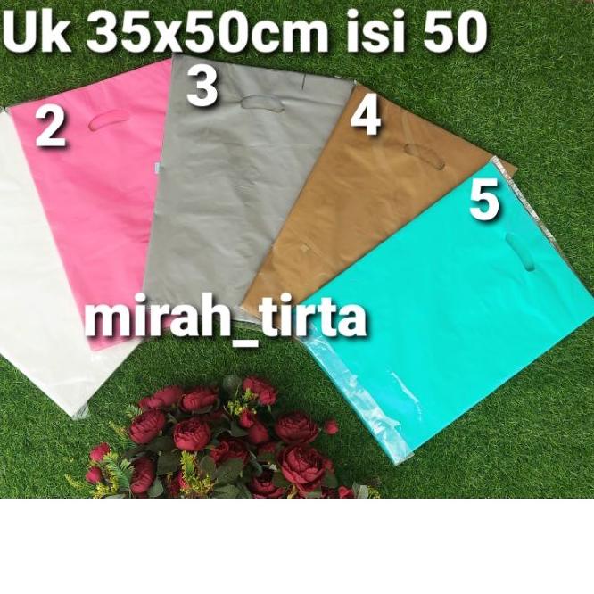

Kantong plong jumbo 35x 50cm. kantong plastik plong polos kresek pond polos gamis baju muslim