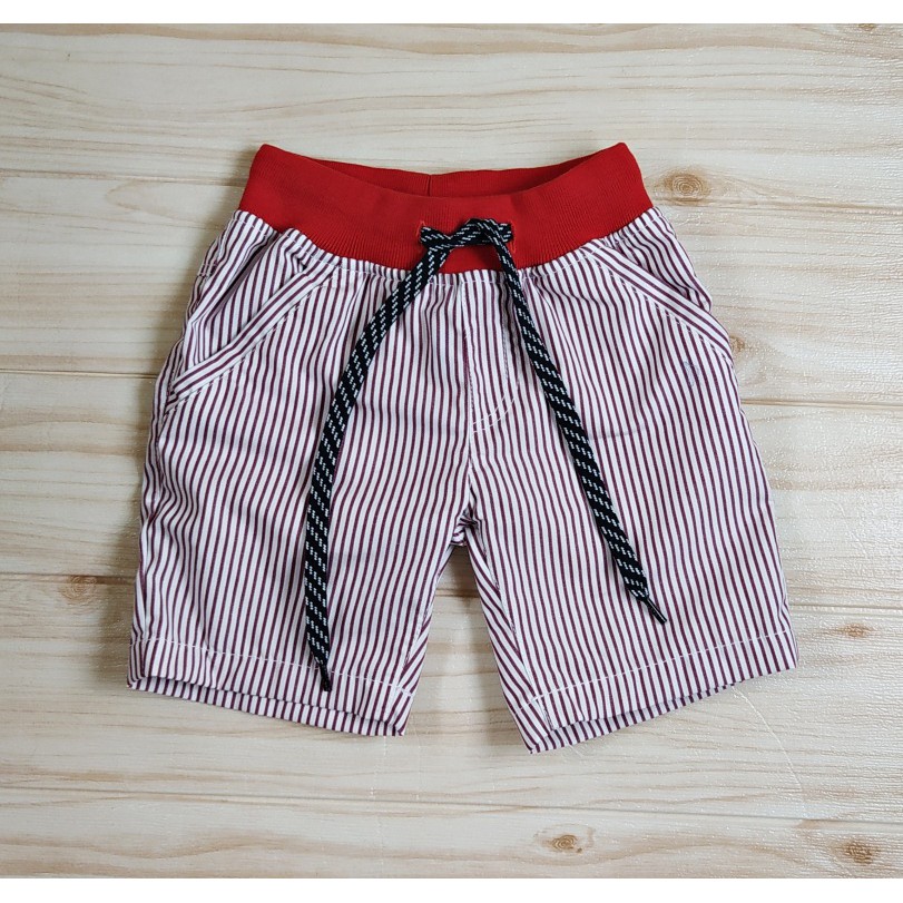 WOVEN merk Little m celana pendek kolor anak cowok laki WOVEN merk Little m celana pendek kolor anak cowok laki