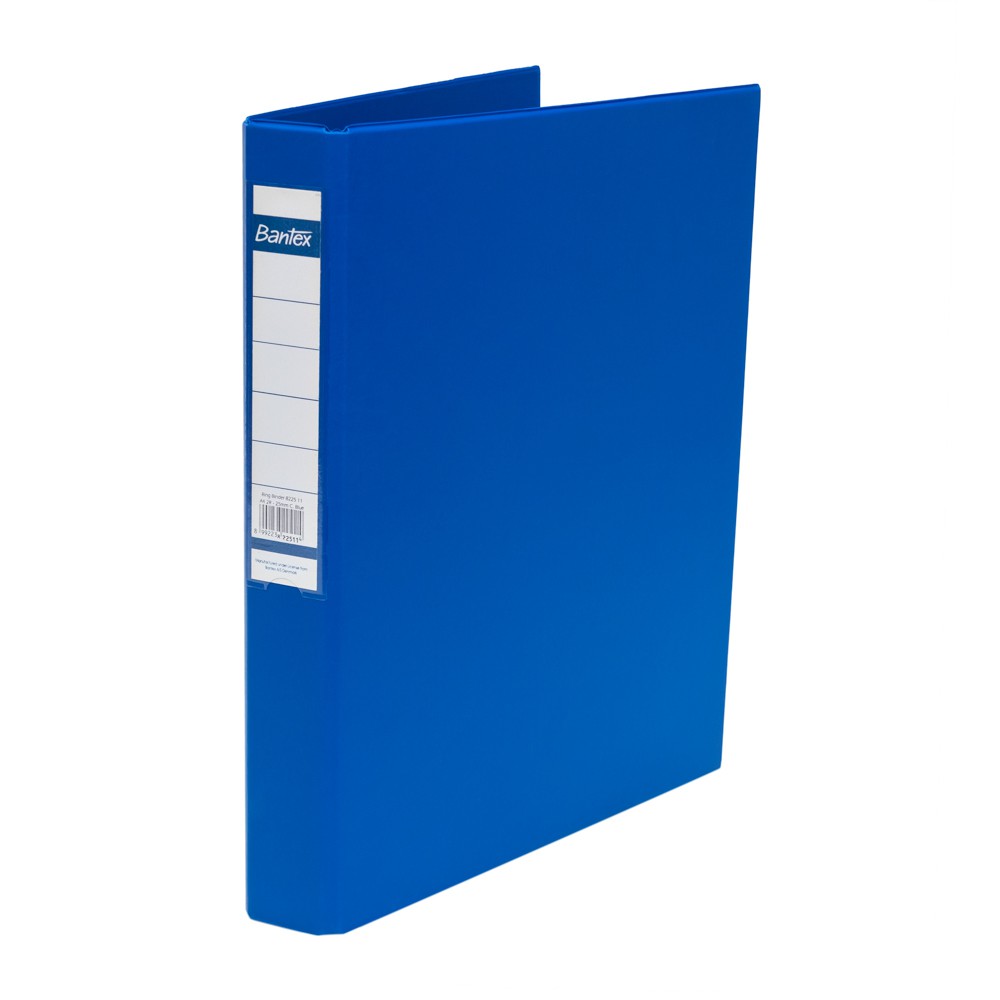 

Bantex Ring Binder 2 Ring O 25mm A4 Cobalt Blue 8225 11 PKM Bandung