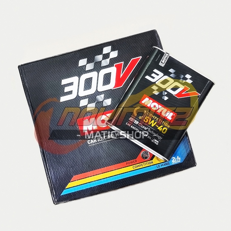 Motul 300V Competition 5W-40 Ester Core 2L Oli Mobil Racing