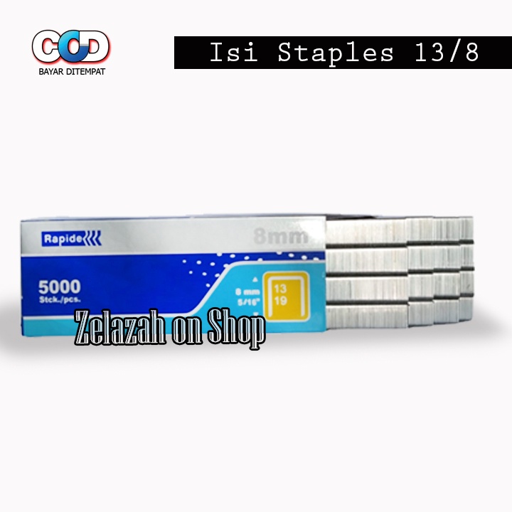 

[COD] Stapler Isi Staples 13/6 Isi Guntacker isi pengokot cocok untuk DIY