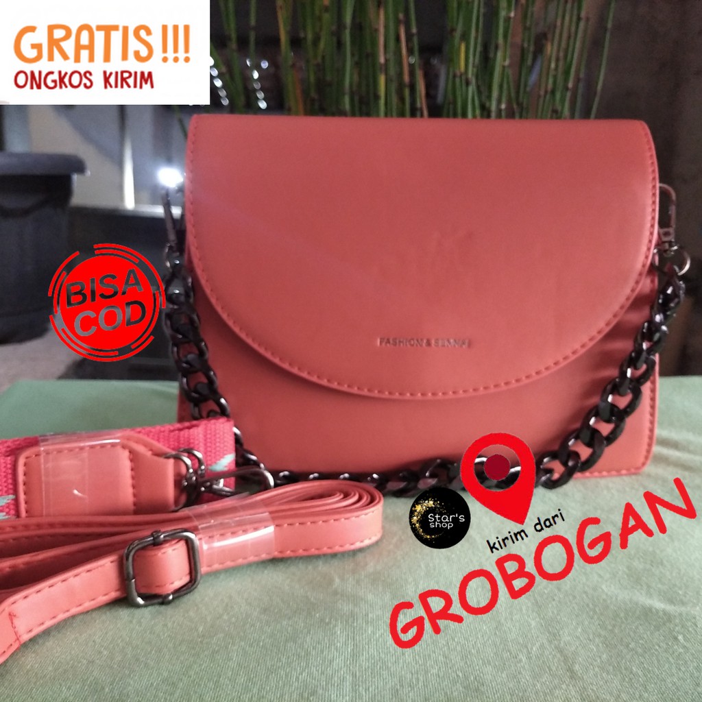 TAS WANITA IMPOR 7166 tiga tali