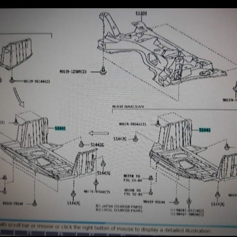 cover dek mesin Toyota Etios valco