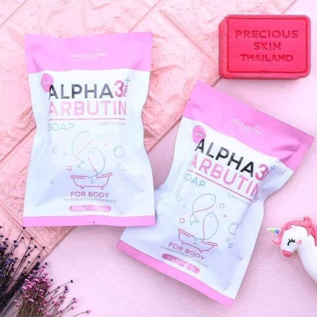 [ BPOM ] Sabun ALPHA ARBUTIN 3 PLUS SOAP | COLLAGEN WHITENING BODY SOAP