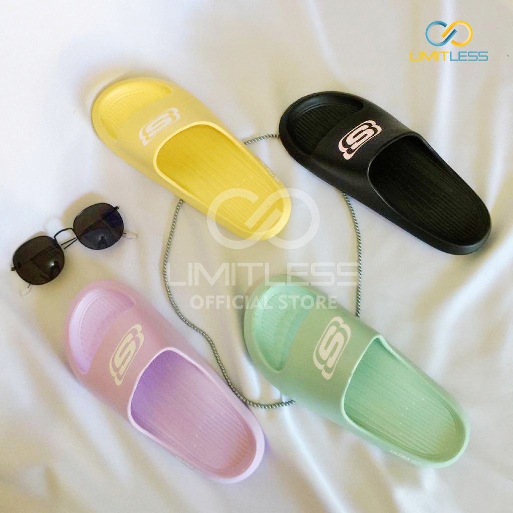 Sandal Wanita Slop Murah Sendal Cewek Rumah Casual Slip On Sendal Perempuan Selop Santai EVA