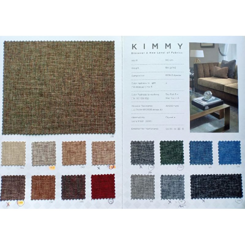 KAIN SOFA ATEJA, KIMMY