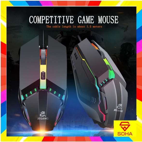 MOS-007 Mouse Gaming Komputer PC Laptop USB Computer Gamer Office Kantor JM-530