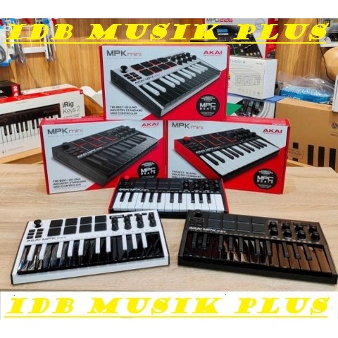 {AudioStore} AKAI MPK mini mkII / MPK Mini Mk2 Portable USB Midi ORIGINAL Berkualitas
