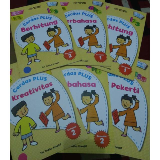 (ERLANGGA FOR KIDS) OBRAL BUKU Buku anak TK Cerdas Plus usia 4-5 tahun
