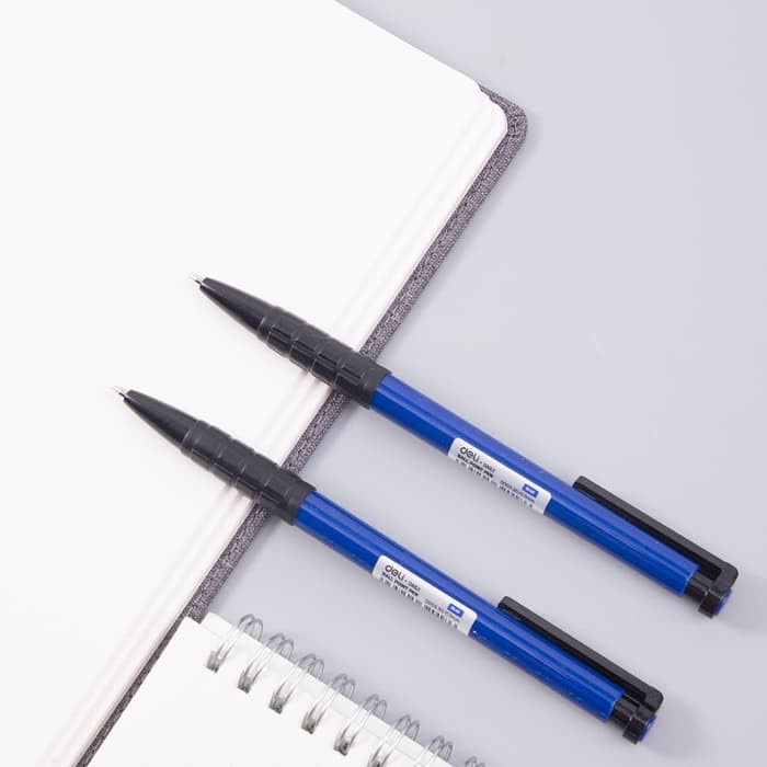 

NEW SALE DELI EQ00330 BALLPOINT PEN 0.7MM BLUE