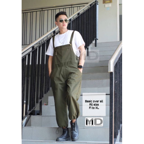 BAJU OVERALL JUMPSUIT PRIA WANITA UNISEX COWOK CEWEK SET SETELAN KODOK