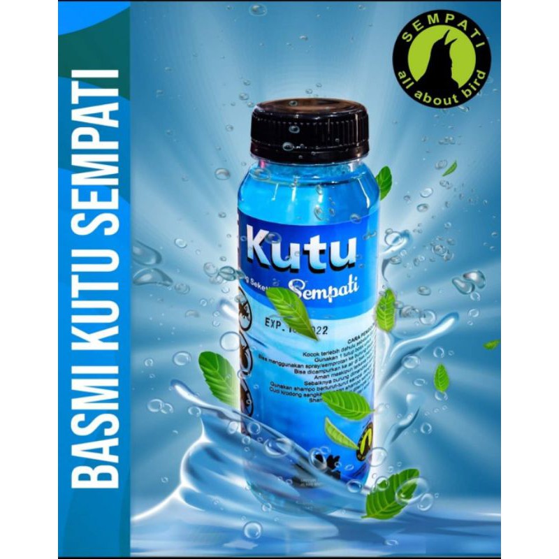 Shampo Sampo Burung Basmi Kutu Sehat Bulu Burung