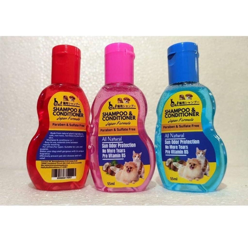 Shampo dan Conditioner Kucing Anjing All Natural FEZONE