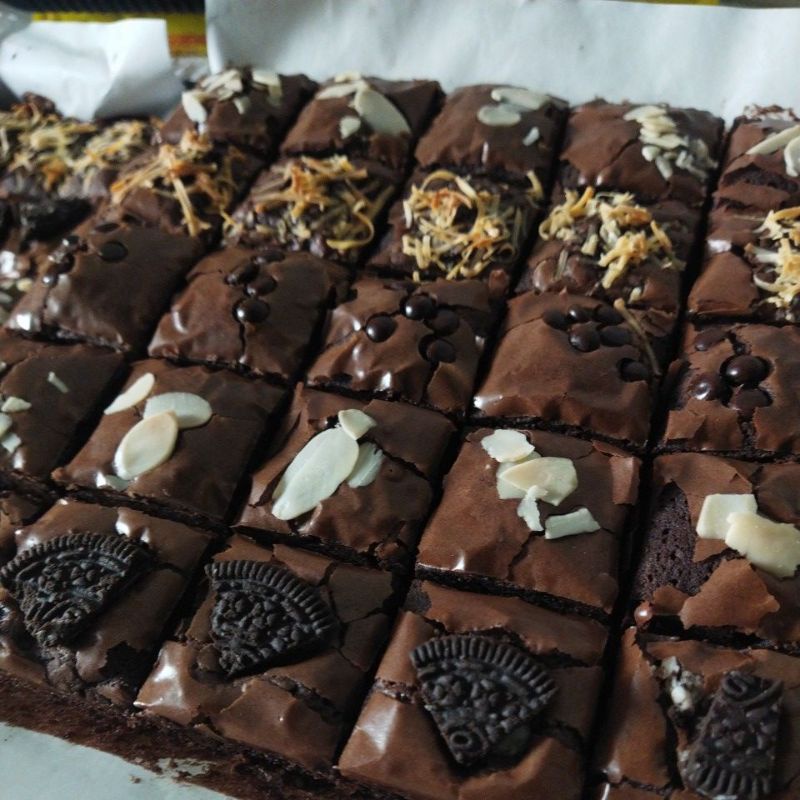 

Brownies Panggang Lumer | Brownies Coklat