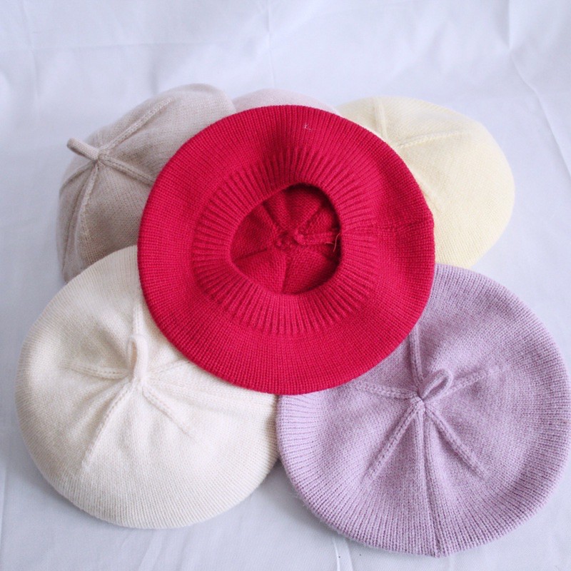 Baby beret hat / Baby korean hat / topi beret bayi