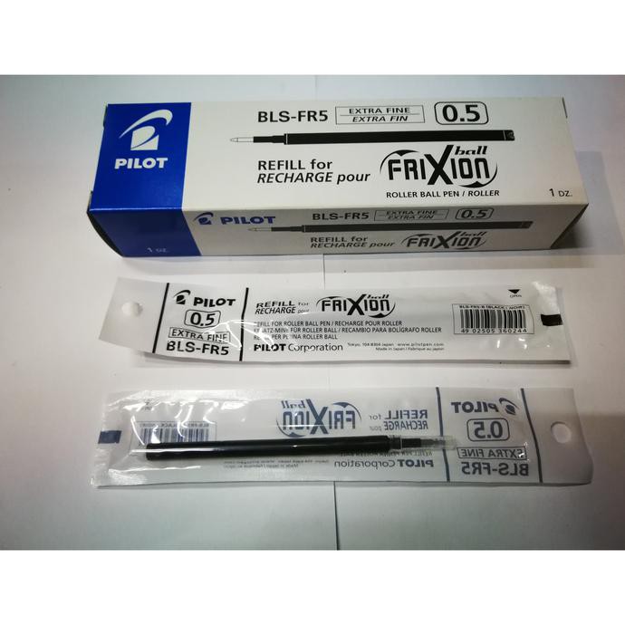 

Big Sale PILOT REFILL ISI PEN PULPEN FRIXION 0.5 /0.7 - Biru, 0.5 Big Sale