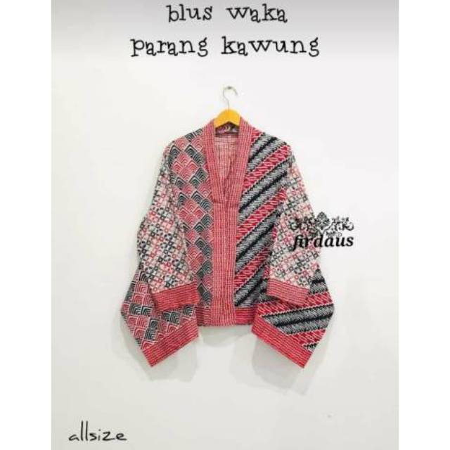 RESTOCK Blus waka kartini parang kawung