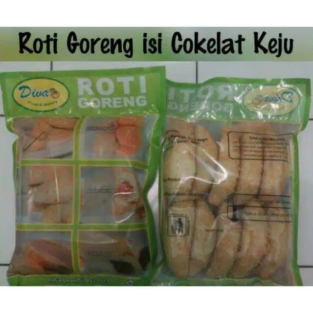 

Roti Goreng isi Cokelat Keju