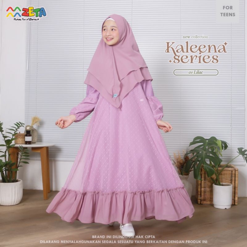 Gamis Anak Perempuan Usia 1-5 Tahun Kaleena Series Zeta Outfit