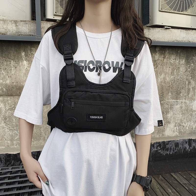 CHEST BAG RIG BAG HIP HOP TAS DADA STREETWEAR TOUGH SLHS