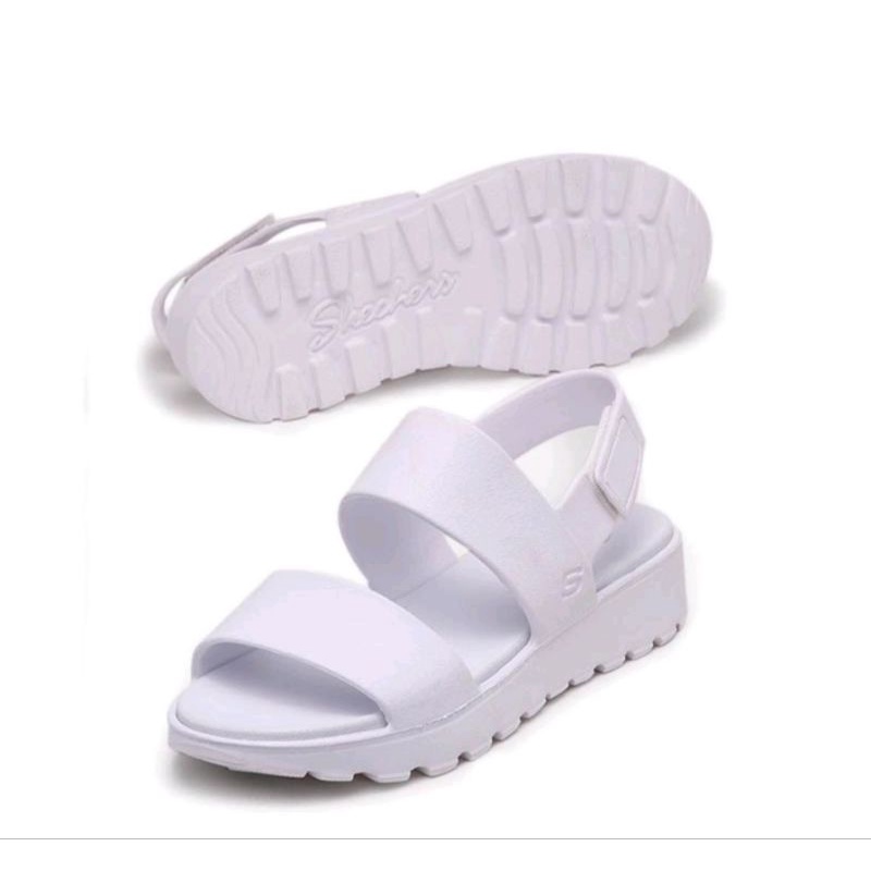 SEPATU SANDAL PANTAI SANDAL PUTIH SKECHERS