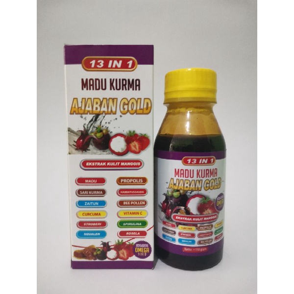 

Madu kurma ajaban gold 13 in 1 original / ajaban gold murah / madu kurma anak / kurma ajaban / anak