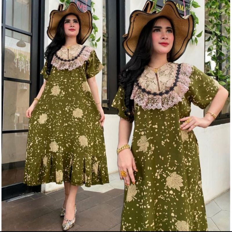 DASTER ARAB RENDA MOTIF KIPAS/DASTER  BORKAT KEKINIAN/DASTER ARAB MOTIF-Tile armi