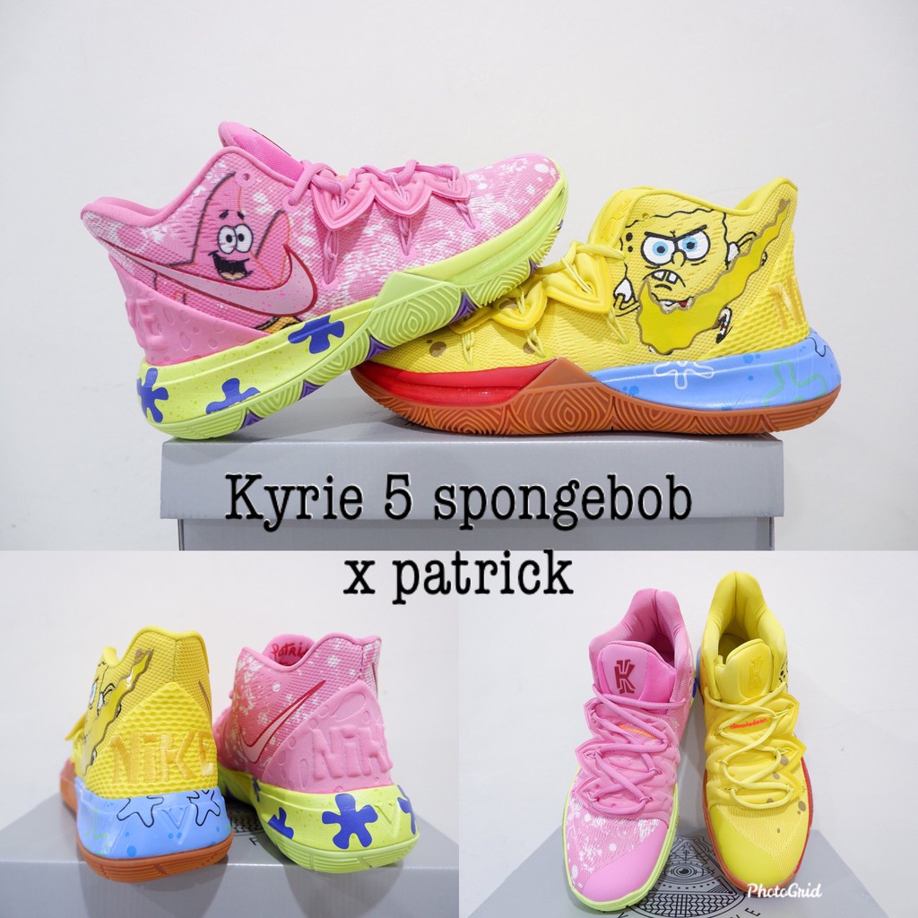 kyrie 5 spongebob patrick shoes