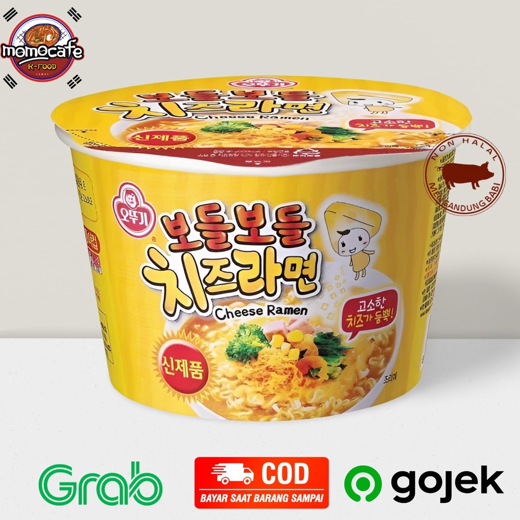 

Ottogi Bodel Bodel Chesee Ramen Cup Made in Korea