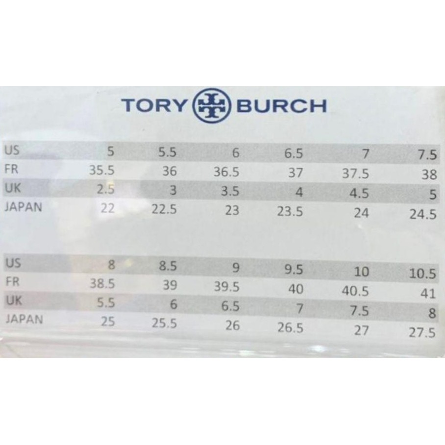 Tory Burch Shoes Size Chart Soleracks vrogue.co