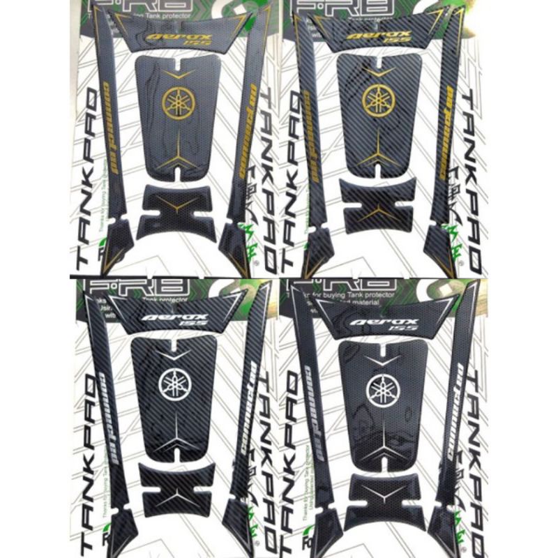 Stiker tankpad aerox 155 new 2021 connected deckpad aerox connected