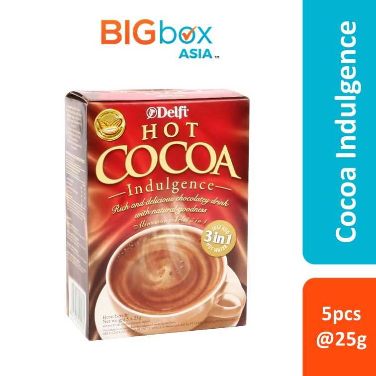 Delfi Hot Cocoa Indulgence 25g x 5 sachets