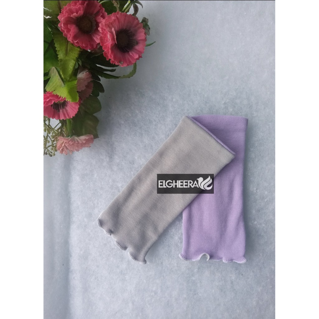 Manset kaos bolbal 15 - 20 CM-8.Ungu-Abu