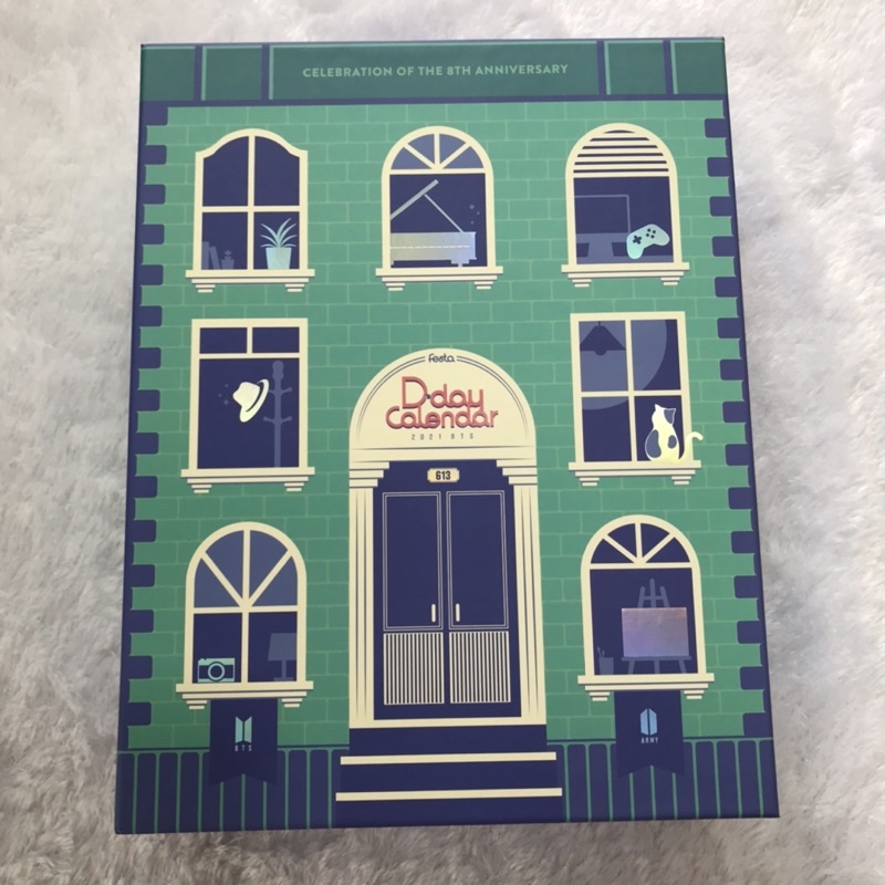 [ READY STOCK ] BTS FESTA 2021 D-Day Calendar Fullset Unsealed