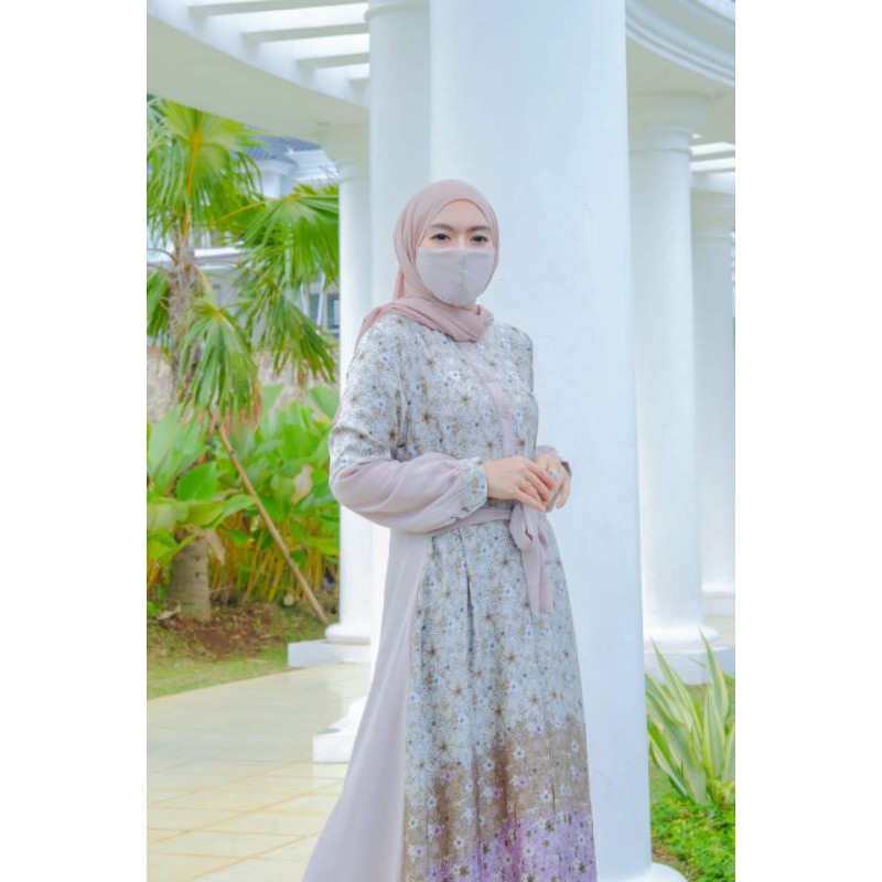 KHADIJAH DRESS  / Gamis Branded / KUALITAS ORIGINAL