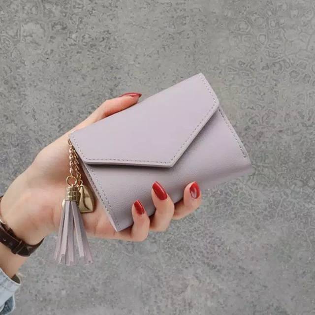 Bundara.id Do-1038 Korean style Dompet love dompet lipat cantik import