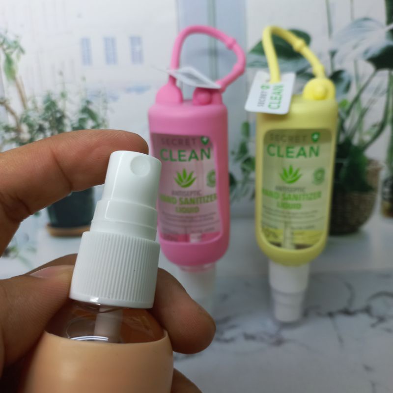 HAND SANITIZER ANTISEPTIC TANPA BILAS LIQUID SPRAY HANG ON ALCOHOL 70%