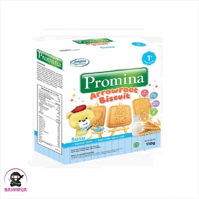 

PROMINA Arrowroot Biscuit Susu 110 g T-Ninjabayi 01