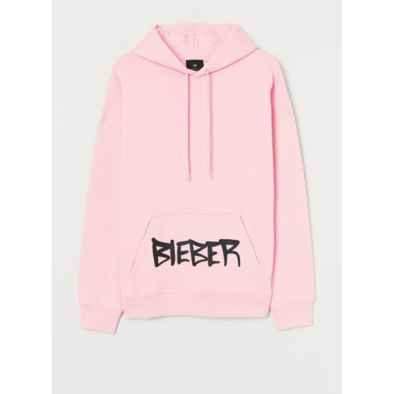 Hoodie Jaket H&M hnm Justin Bieber Duck Changes Pink Original